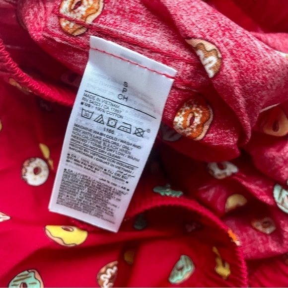 🎯3/$10 NWOT Old Navy Donut Boxers Boxer Shorts Underwear Cotton Red Small - Picture 4 of 5